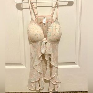 Lingerie, new. Never worn. Light pink
